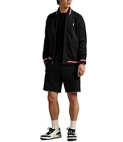 Polo Ralph Lauren Racing Stripe Double-Knit Bomber Jacket