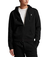 Polo Ralph Lauren Double-Knit Heathered Full-Zip Hoodie