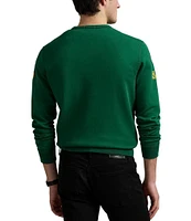 Polo Ralph Lauren Double-Knit Motorsport Graphic Sweatshirt