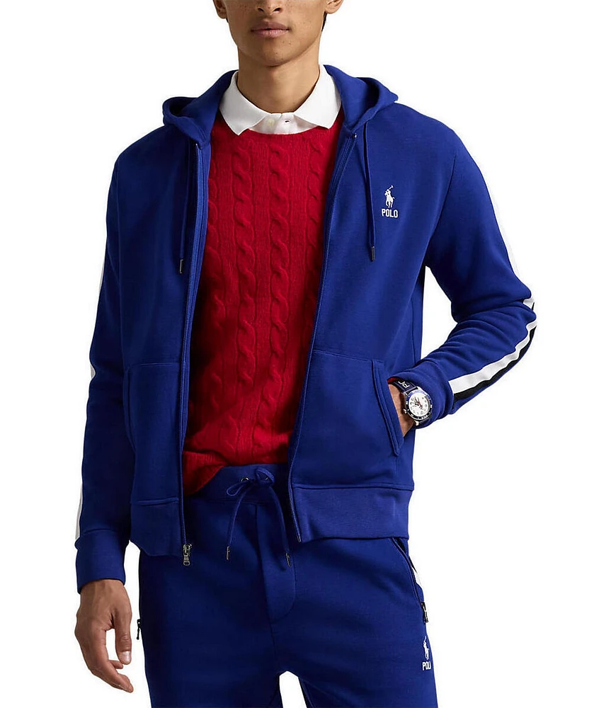 Polo Ralph Lauren Double-Knit Full Front Zip Hoodie Jacket