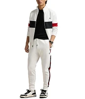 Polo Ralph Lauren Striped Motorsport Double-Knit Jogger Pants