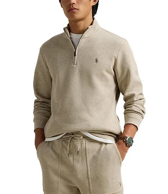 Polo Ralph Lauren Double Knit Mesh Quarter-Zip Pullover