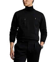 Polo Ralph Lauren Double-Knit Pocket Sweatshirt