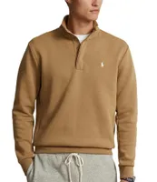 Polo Ralph Lauren Double-Knit Quarter Snap Pullover