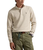 Polo Ralph Lauren Double-Knit Quarter Snap Pullover