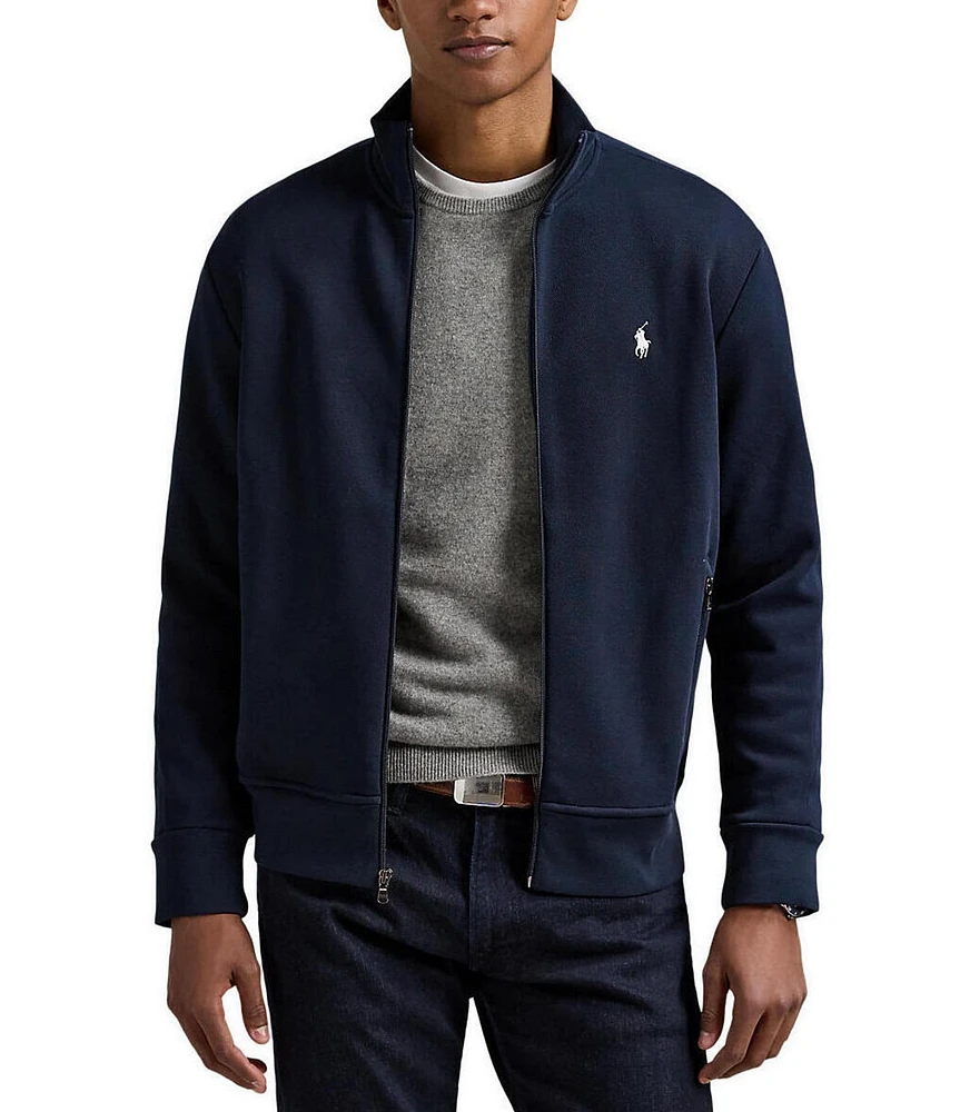Polo Ralph Lauren Double-Knit Zip Front Track Jacket