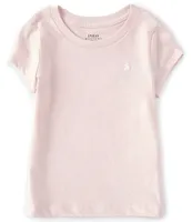 Polo Ralph Lauren Essential Little Girls 2T-6X Fitted Short-Sleeve Jersey T-Shirt