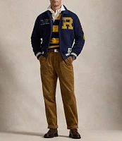 Polo Ralph Lauren Fleece Letterman Jacket