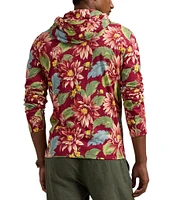 Polo Ralph Lauren Floral Jersey Long Sleeve Hoodie T-Shirt