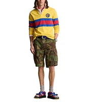 Polo Ralph Lauren Gellar Relaxed Fit Camo Cargo 10.5#double; Inseam Shorts