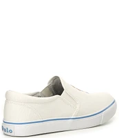 Polo Ralph Lauren Girls' Keaton Preppy Girl Bear Slip-On Sneakers (Infant)