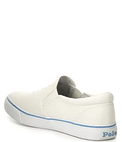 Polo Ralph Lauren Girls' Keaton Preppy Girl Bear Slip-On Sneakers (Infant)