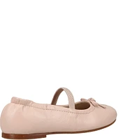 Polo Ralph Lauren Girls' Pony Bow Leather Ballet Flats (Toddler)