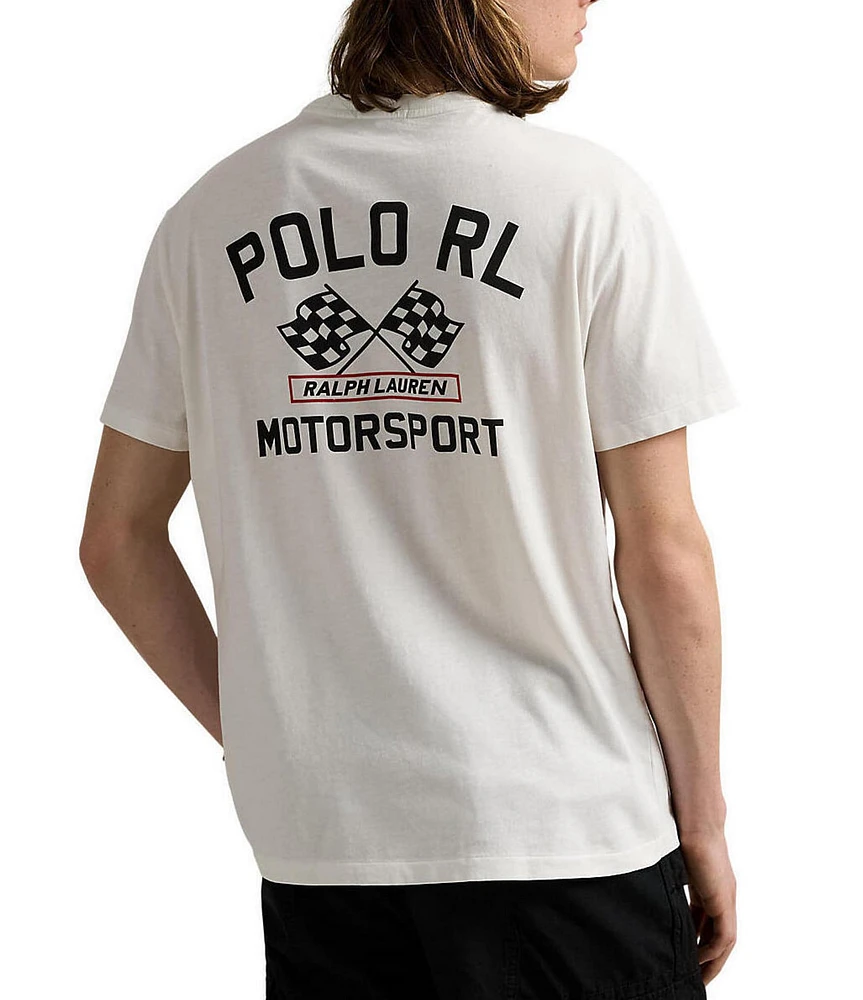 Polo Ralph Lauren Motorsport Graphic Slub Jersey Short Sleeve T-Shirt