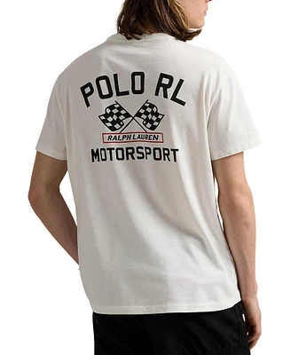 Polo Ralph Lauren Motorsport Graphic Slub Jersey Short Sleeve T-Shirt