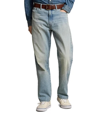 Polo Ralph Lauren Heritage Straight Fit Distressed Jeans