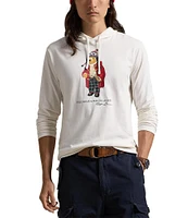 Polo Ralph Lauren Holiday Bear Long Sleeve Hoodie T-Shirt