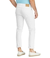 Polo Ralph Lauren Hudson White Varick Slim Straight Stretch Jeans