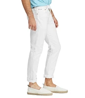 Polo Ralph Lauren Hudson White Varick Slim Straight Stretch Jeans