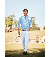 Polo Ralph Lauren Hudson White Varick Slim Straight Stretch Jeans