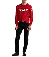 Polo Ralph Lauren Jersey Motorsport Graphic Long Sleeve T-Shirt