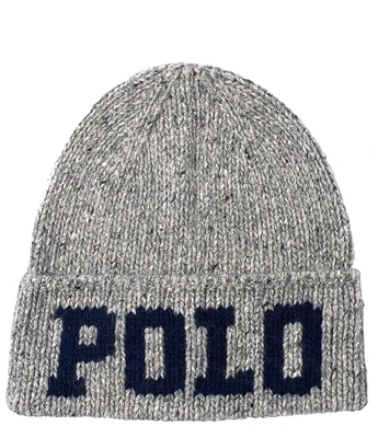 Polo Ralph Lauren Knit Tweed Polo Beanie