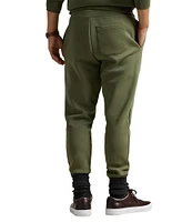 Polo Ralph Lauren Leather Pony Double-Knit Jogger Pants