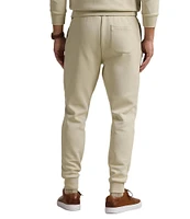 Polo Ralph Lauren Leather Pony Double-Knit Jogger Pants