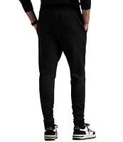 Polo Ralph Lauren Leather Pony Double-Knit Jogger Pants