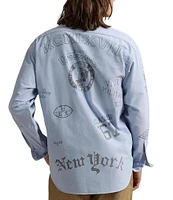 Polo Ralph Lauren Linen Cotton Long Sleeve Woven Shirt