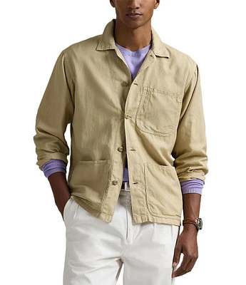 Polo Ralph Lauren Linen-Cotton Overshirt