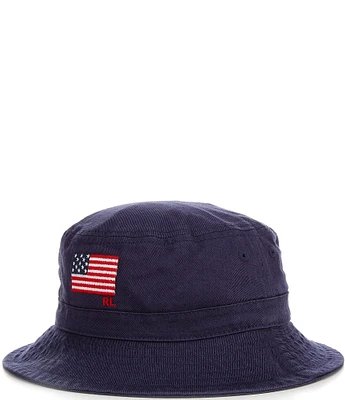 Polo Ralph Lauren Little Boys Americana Twill Bucket Hat