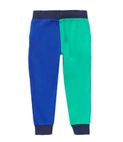 Polo Ralph Lauren Little Boys 2T-7 Color-Blocked Double-Knit Jogger Pants