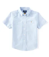 Polo Ralph Lauren Little Boys 2T-7 Cotton Oxford Short-Sleeve Button Down Shirt