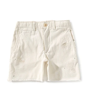 Polo Ralph Lauren Little Boys 2T-7 Distressed Chino Shorts
