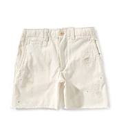 Polo Ralph Lauren Little Boys 2T-7 Distressed Chino Shorts