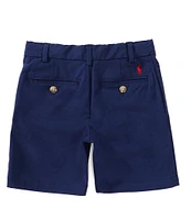 Polo Ralph Lauren Little Boys 2T-7 Flat-Front Stretch Shorts