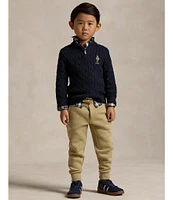 Polo Ralph Lauren Little Boys 2T-7 Fleece Jogger Pants