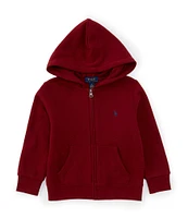 Polo Ralph Lauren Little Boys 2T-7 Long Sleeve Fleece Full-Zip Hoodie