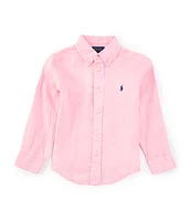 Polo Ralph Lauren Little Boys 2T-7 Long Sleeve Linen Shirt