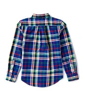 Polo Ralph Lauren Little Boys 2T-7 Long-Sleeve Plaid Oxford Shirt