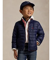 Polo Ralph Lauren Little Boys 2T-7 Long Sleeve Reversible Quilted Jacket