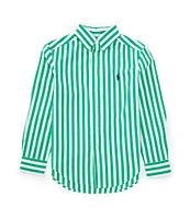 Polo Ralph Lauren Little Boys 2T-7 Long-Sleeve Stripe Poplin Shirt