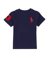 Polo Ralph Lauren Little Boys Short-Sleeve Big Pony Jersey T-Shirt