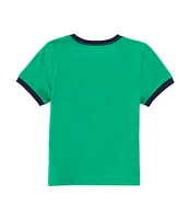 Polo Ralph Lauren Little Boys 2T-7 Short Sleeve Corduroy Logo Jersey T-Shirt