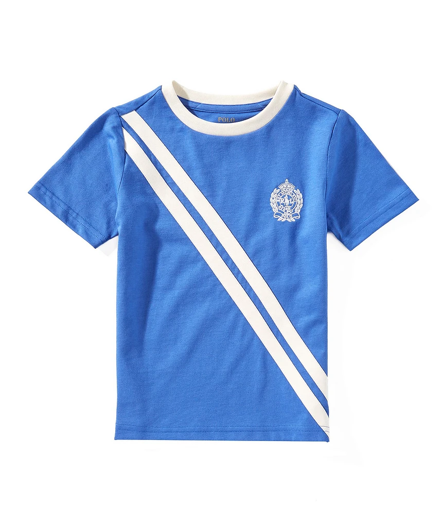 Polo Ralph Lauren Little Boys Short-Sleeve Crest Jersey T-Shirt