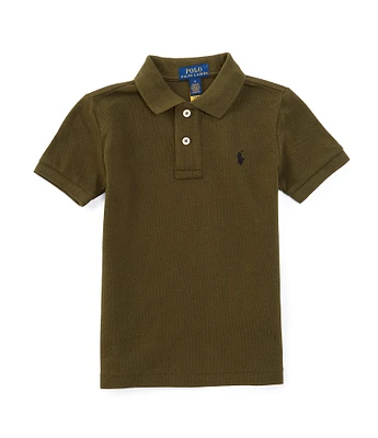 Polo Ralph Lauren Little Boys 2T-7 Short-Sleeve Iconic Mesh Polo Shirt