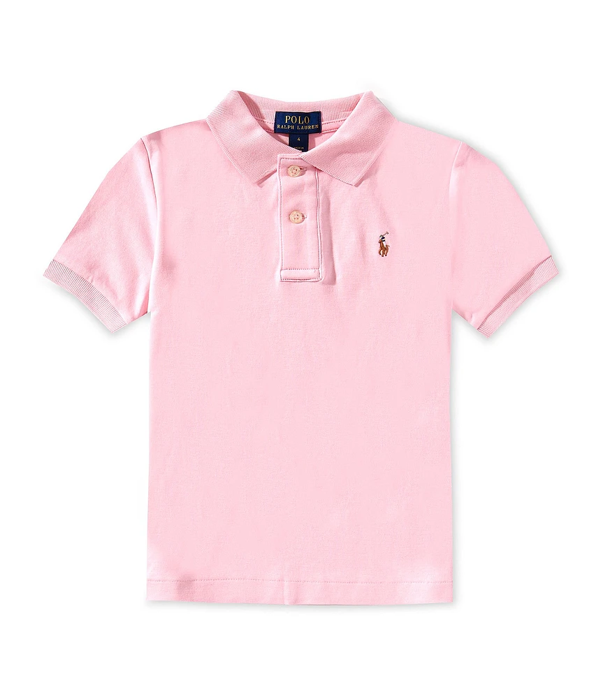 Polo Ralph Lauren Little Boys 2T-7 Short Sleeve Interlock Polo Shirt