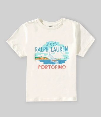 Polo Ralph Lauren Little Boys 2T-7 Short-Sleeve Logo Jersey T-Shirt