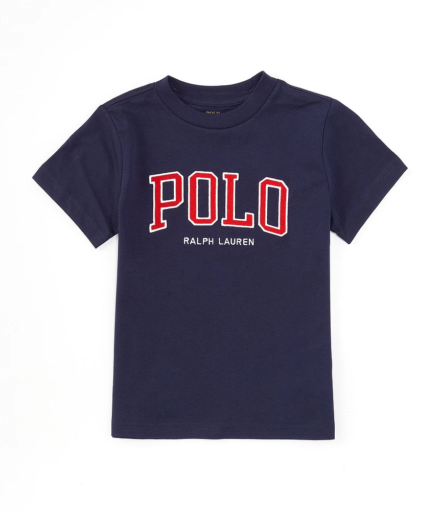 Polo Ralph Lauren Little Boys 2T-7 Short-Sleeve Logo Jersey T-Shirt